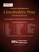 Lincolnshire Posy Concert Band sheet music cover